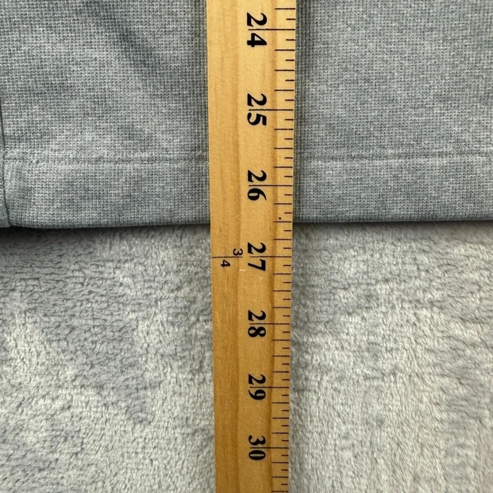 North Face 1/2 Zip Pullover Men Medium Gray Canyonlands Tech Fleece Sweatshirt